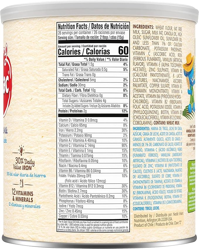 Nestle Nestum Infant Cereal (Wheat and Milk, Pack of 6)