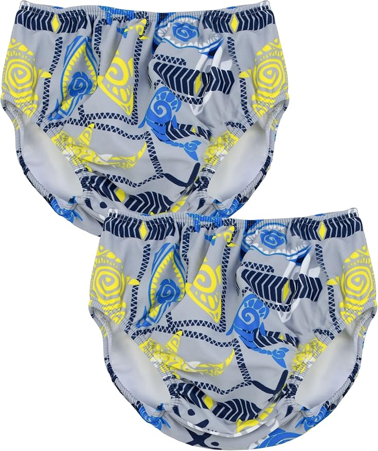 Tuga Boys Reusable Swim Diapers, UPF 50+ Sun Protection Swimwear