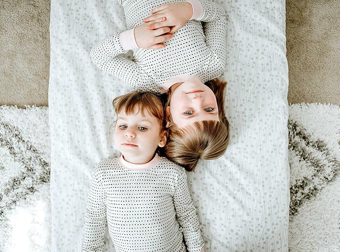SheetWorld Baby Fitted Changing Pad Cover Sheet 16 x 33 inches, 100% Cotton Woven Sheet, Unisex Boy Girl, Grey Floral Stems, Made in USA