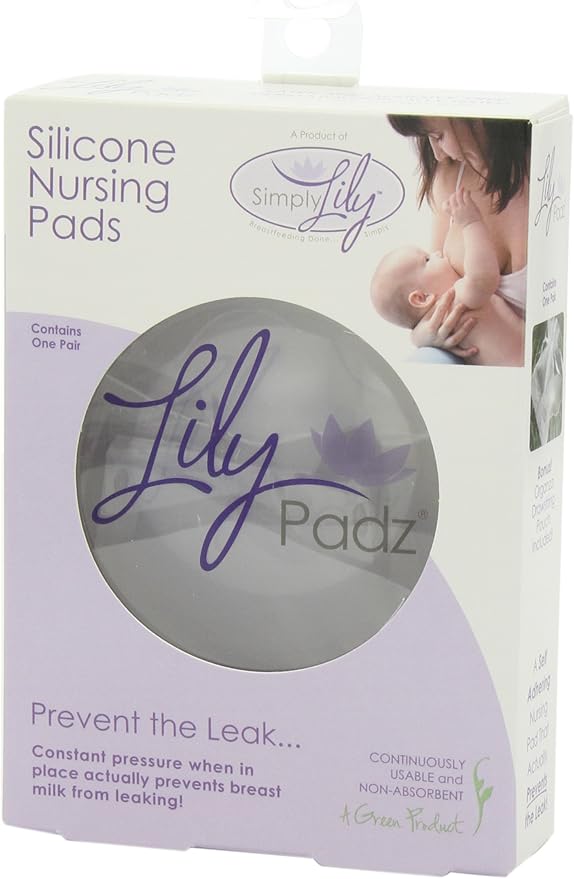 LilyPadz® Reusable Silicone Nursing Pads Single Pair Regular Size