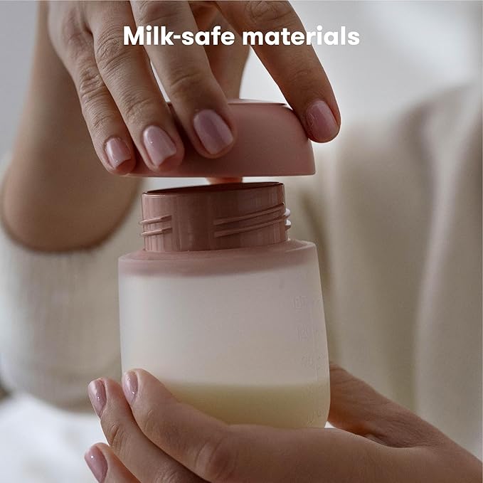 2-in-1 Manual + Silicone Suction Breast Pump SoftFeel Flange 21mm