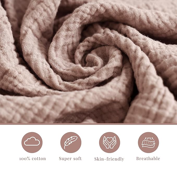 3 Pack Muslin Changing Pad Covers for Girl, Boy, 100% Soft Cotton Changing Table Cover, Breathable Baby Nursery Diaper Change Pad Fitted Sheets (Daisy Petal)