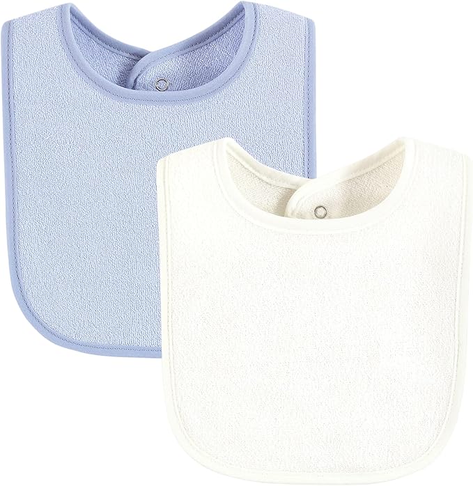 Hudson Baby Unisex Baby Drooler Bib With Waterproof Lining