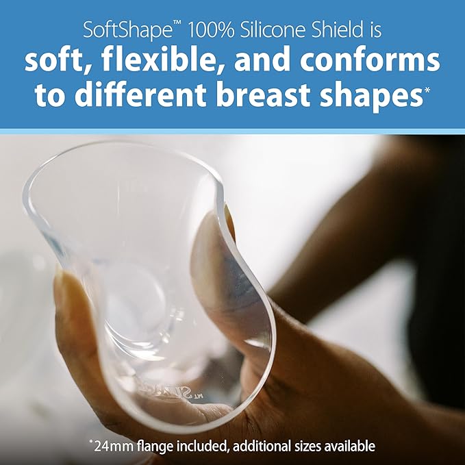 Dr. Brown's Customflow Hospital Strength Double Electric Breast Pump with Adjustable Settings, Includes Breast Milk Collection Bottles, Flanges & Other Pumping Essentials