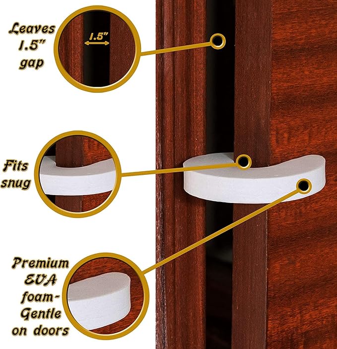 Baby Safety Kit - Outlet Cover - 30 Pack - Finger Pinch Guard - 4 Pack…
