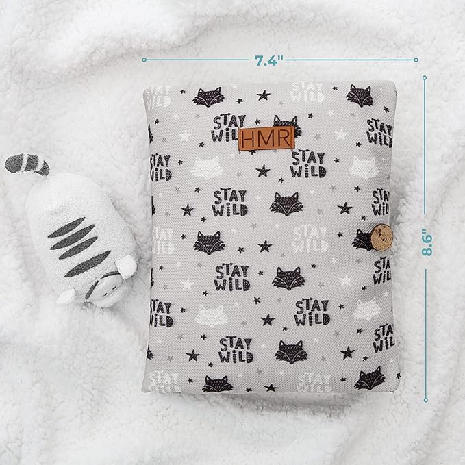 HAMUR Baby Diaper Bag Organizer – Compact & Foldable Stroller Pouch for Newborn Essentials | Travel-Friendly | Fits Boys & Girls ( Fox)