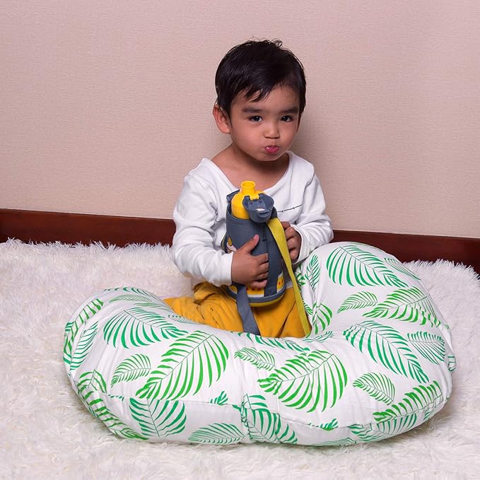 ALVABABY Nursing Pillow Cover Slipcover,Soft and Comfortable,Feathers Design,Maternity Breastfeeding Newborn Infant Feeding Cushion Cover ZT-CZ01