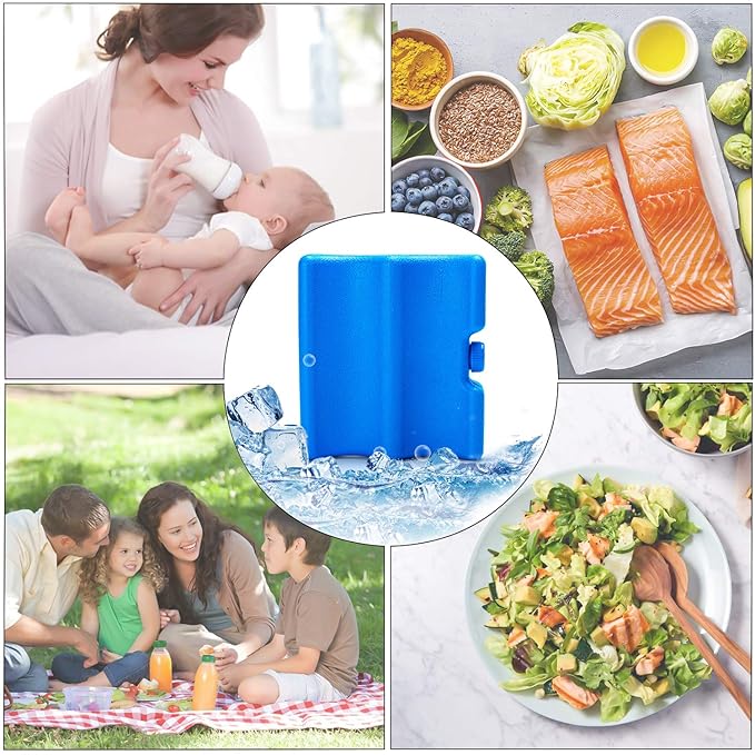 Teamoy Breastmilk Ice Pack, Bottle Ice Pack for Breastmilk Storage and Breastfeeding Working Mom, Medium