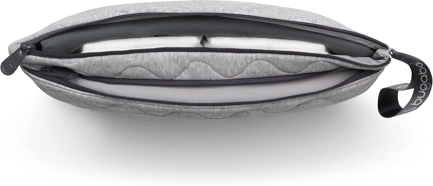 Bugaboo Changing Clutch with Removable Changing Mat – Compact Diaper Organizer & Travel Changing Station – Water‑Repellent, Machine‑Washable Fabric – Universal Fit