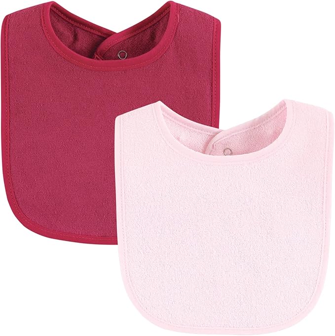 Hudson Baby Unisex Baby Drooler Bib With Waterproof Lining