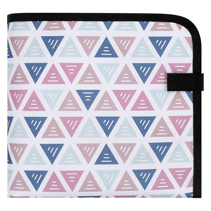 Accmor Portable Diaper Changing Pad, Waterproof Baby Changing Mat, Foldable Portable Travel Changing Pads for Baby, Triangle