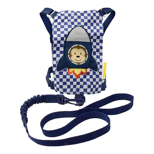 GoldBug Toddler Safety Harness and Bungee Tether - Space Explorer