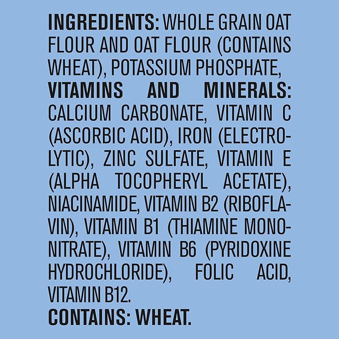 GERBER CEREAL FOR BABY GRAIN AND GROW 1st Foods Non GMO Oatmeal 4x16oz