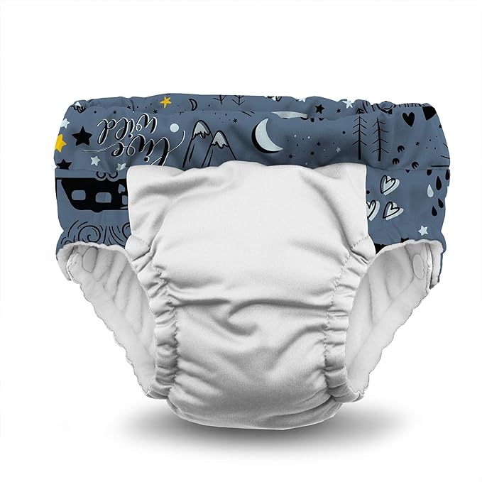 Kanga Care Lil Learnerz Reusable Toilet Training Pants (X-Small - Wander & Fluff)
