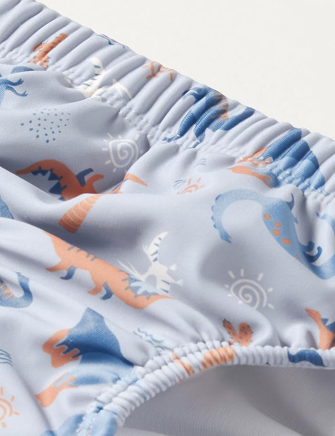 Playshoes Unisex Kids Schwimmwindel Baby and Toddler Swim Diapers, Dino Allover, 74/80, Dino Allover, 74-80, Dino Allover, 74-80