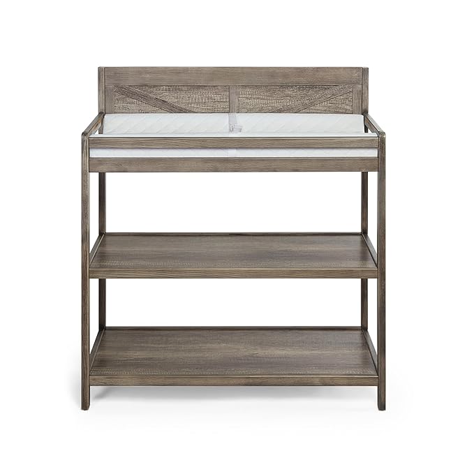 Suite Bebe Barnside Changing Table in Vintage Chestnut
