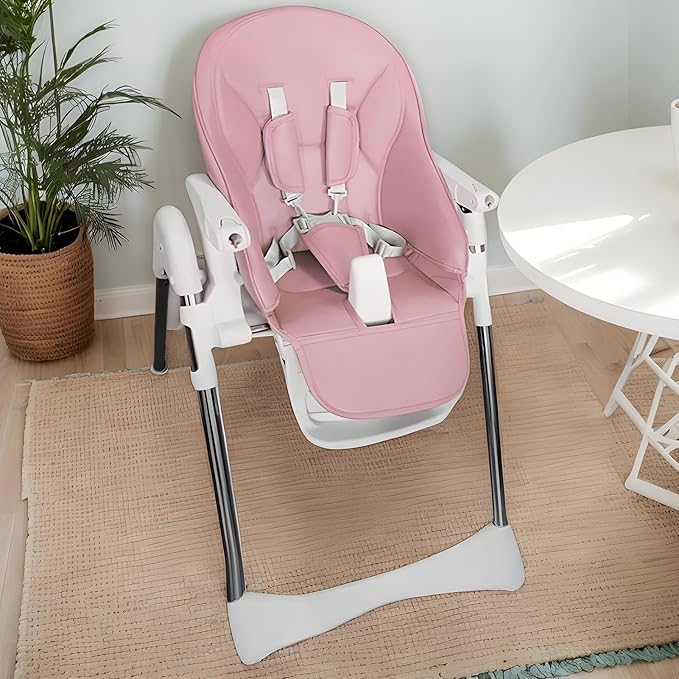 High Chair Cushion Replacement, PU Leather Baby High Chair Cover, Non-Slip Baby Dining Chair Cover Seat Padded Cushion for Pegs Pere_go, Siesta Zero3