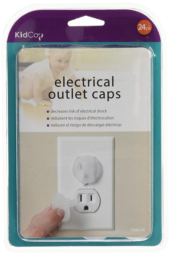 KidCo Electrical Outlet Caps (24 Pack)