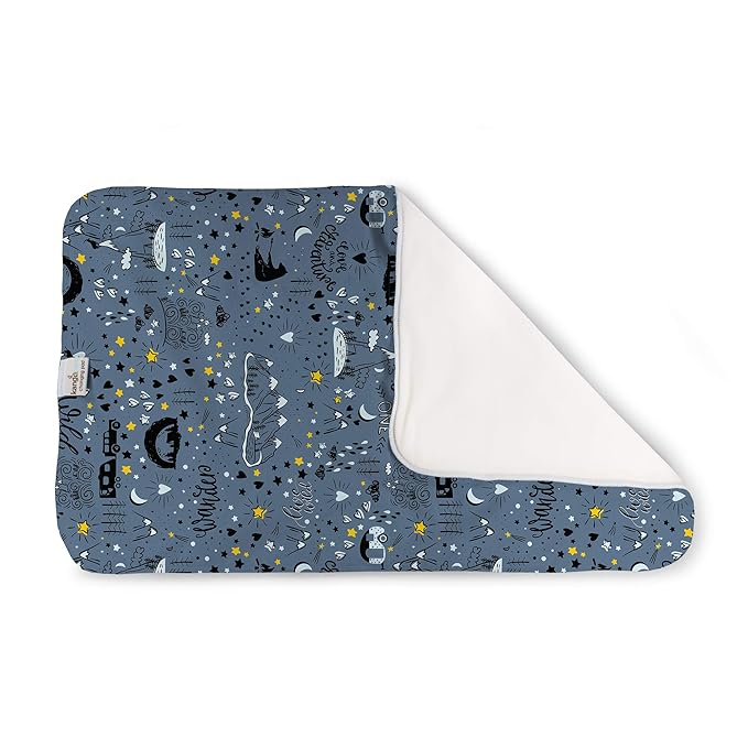 Kanga Care Reusable Absorbent & Waterproof Changing Pad 24" x 15" - Wander