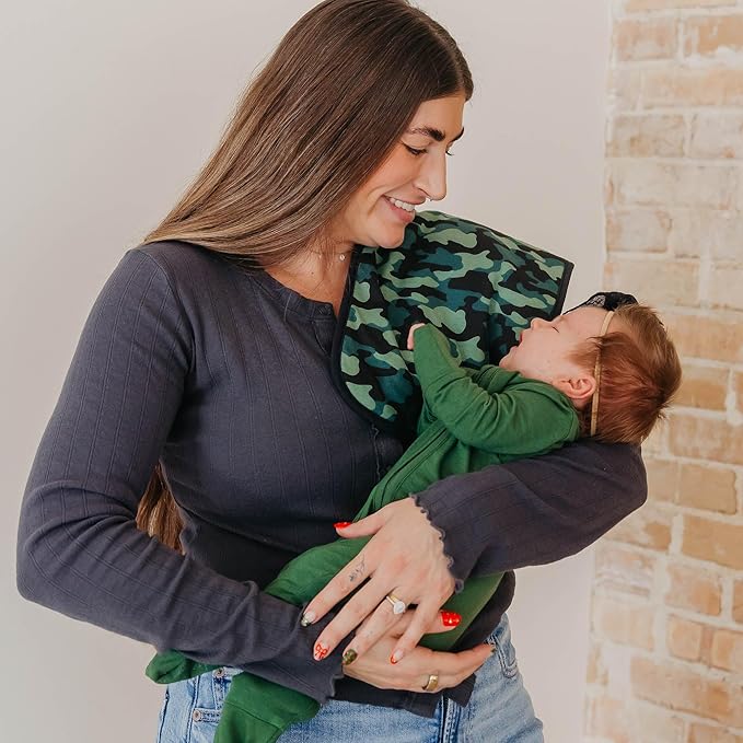 Copper Pearl Hunter Burp Cloth Set