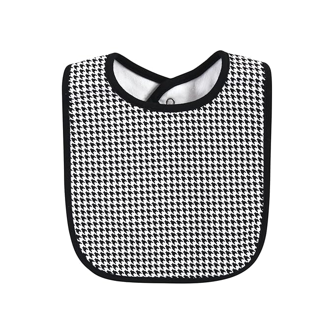 Hudson Baby Unisex Baby Cotton Bibs, Scottie Dog, One Size