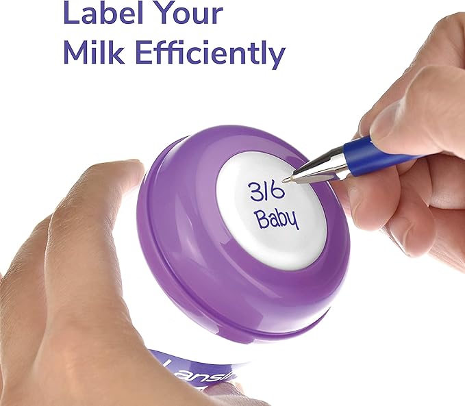 Maymom Bottle Dome Cap, Bottle Top, Sealing Disk Compatible with Lansinoh Bottle, Momma Bottles, Not Original Lansinoh Pump Parts, Signature Pro,Smartpump, Manual Breastpump
