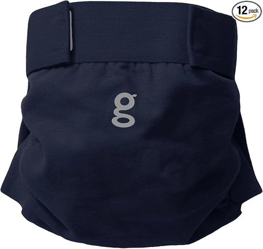 gDiapers Little gPant Diaper Covers, Galley Blue, Large