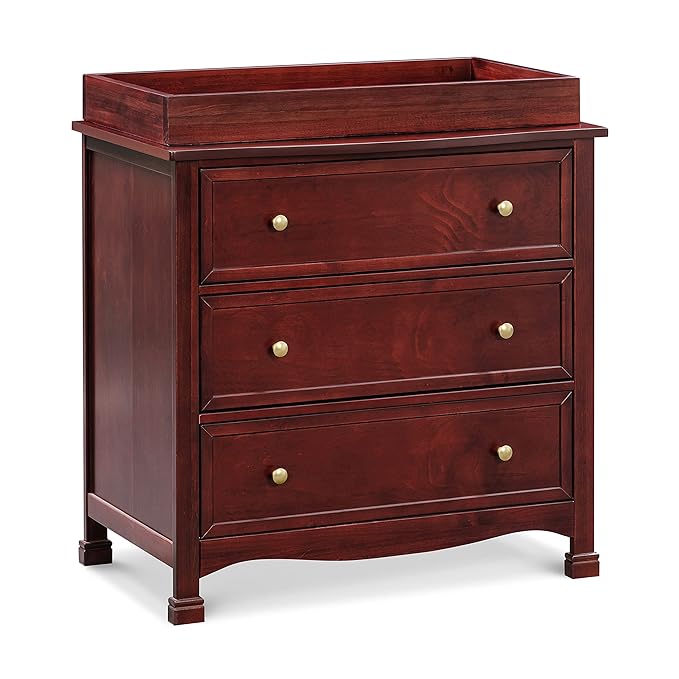 Davinci Universal Removable Changing Tray (M0219) in Rich Cherry
