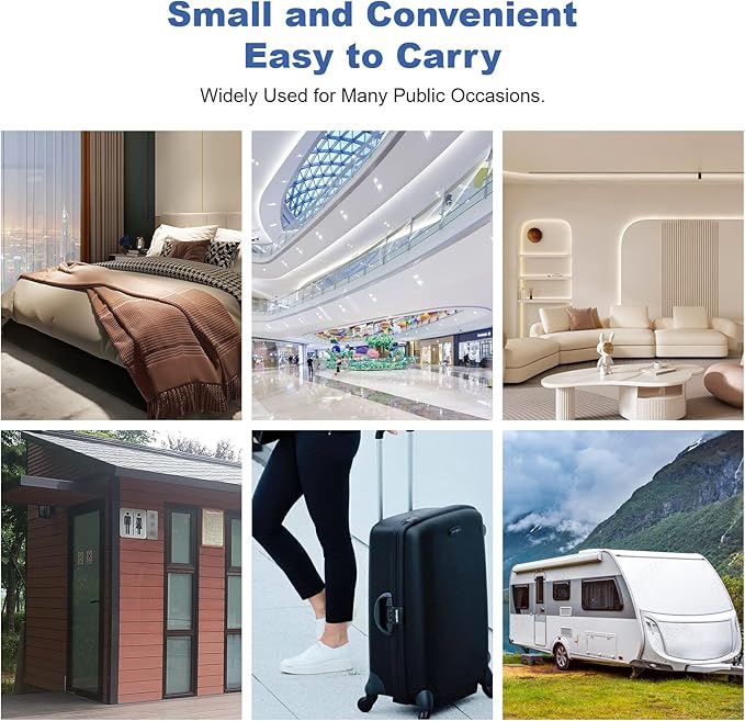 Toilet Seat Covers Disposable, 250 Pcs Flushable Disposable Toilet Seat Covers, Half-Fold Paper Toilet Liners for Travel, Airplane, Public Restrooms, Road Trips, Camping, Potty Training