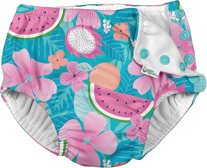 green sprouts Snap Reusable Absorbent Swimsuit Diaper