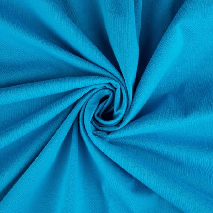 SheetWorld Fitted Baby Bassinet Sheet fits Baby Delight Beside Me Dreamer Bassinet 20 x 32.5, 100% Cotton Jersey, Hypoallergenic, Butter Soft, Turquoise, Made in USA