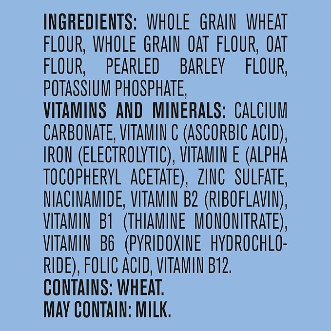 GERBER CEREAL FOR BABY GRAIN AND GROW 2nd Foods Non GMO MultiGrain 5x8oz