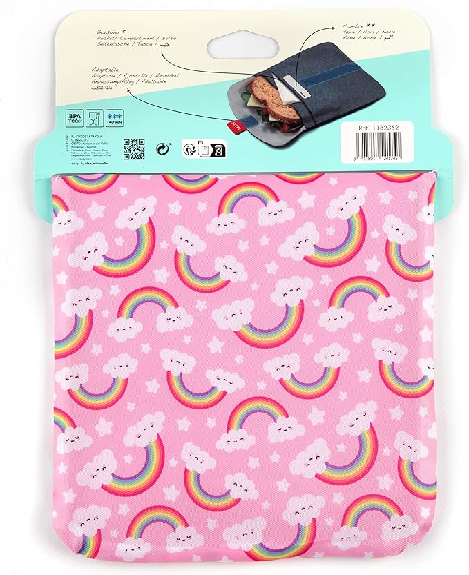 URBAN FOOD TEXTILE POCKET ARC EN CIEL