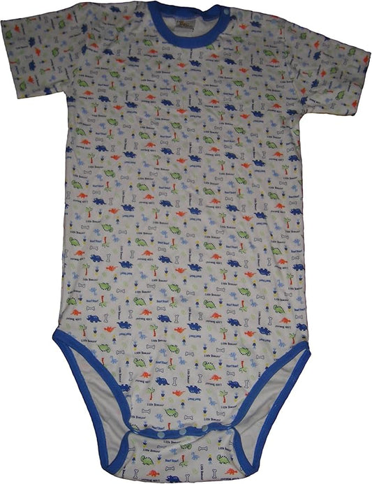 Baby Pants Adult Onezie - Large Blue Dinosaur