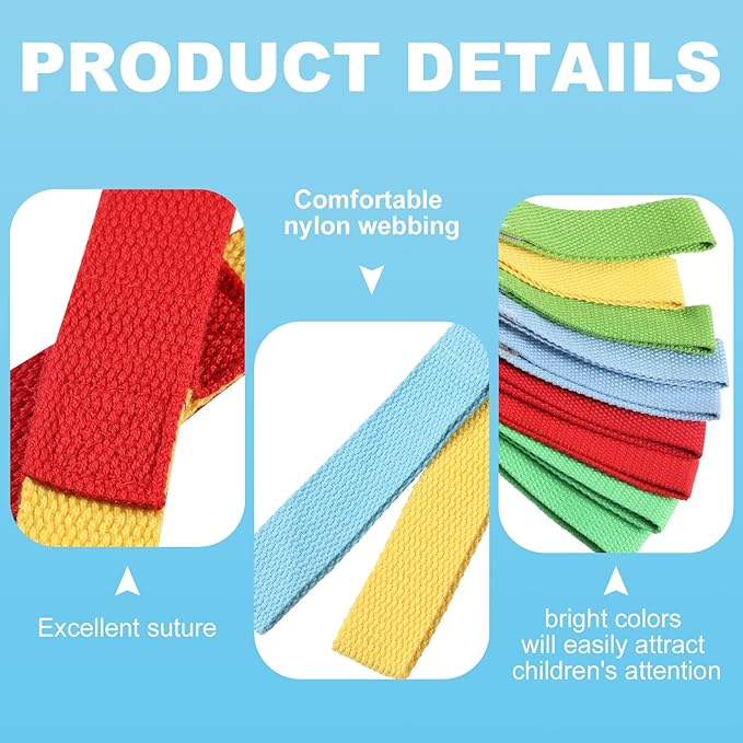 Preschool Walking Rope with Handles Children Safety Walking Rope Preschool Walk in Line Ropes Fits up to 12 Children 2 Teachers for Toddlers Kids Daycare Preschool Walk Guides
