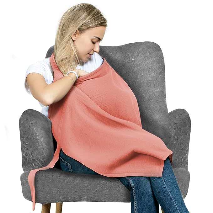 San Francisco Baby Nursing Cover – Breathable Breastfeeding Cover for Nursing, 360° Nursing Cover Up for Breastfeeding, Privacy Nursing Covers, Nursing Blanket for Breastfeeding – Potpourri