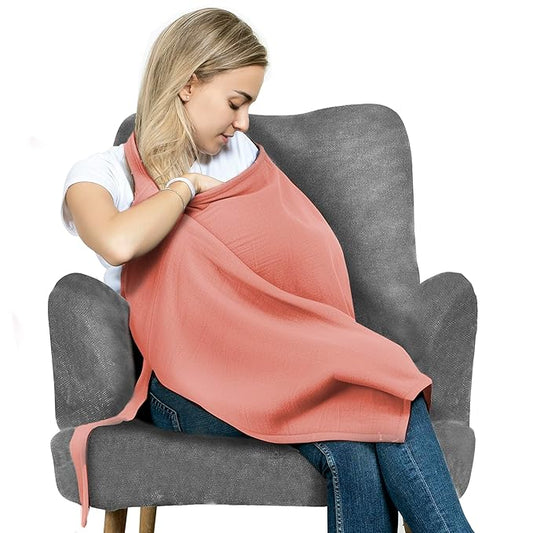 San Francisco Baby Nursing Cover – Breathable Breastfeeding Cover for Nursing, 360° Nursing Cover Up for Breastfeeding, Privacy Nursing Covers, Nursing Blanket for Breastfeeding – Potpourri