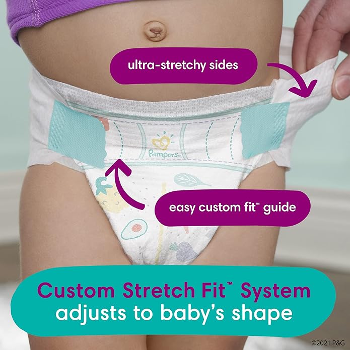 Pampers Baby Dry Disposable Baby Diapers