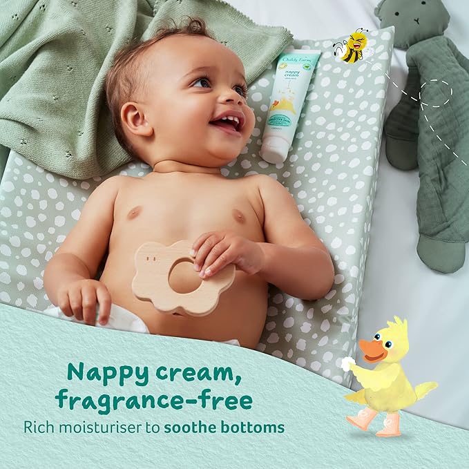 Childs Farm baby nappy cream unfragranced 100ml