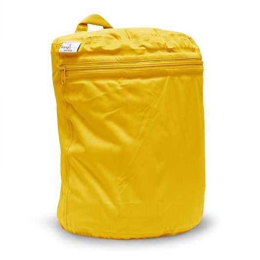 Kanga Care Wet Bag Seam Sealed Waterproof 3D Dimensional for Baby Cloth Diapers, Travel, Beach, Pool, Gym, Swim | Dandelion