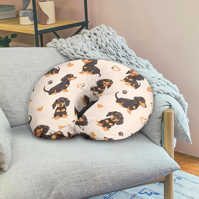 Dachshunds Baby Nursing Pillow Cover Ultra Soft Comfortable Newborn Nursing Pillow Case Stain Resistant and Scratch Resistant