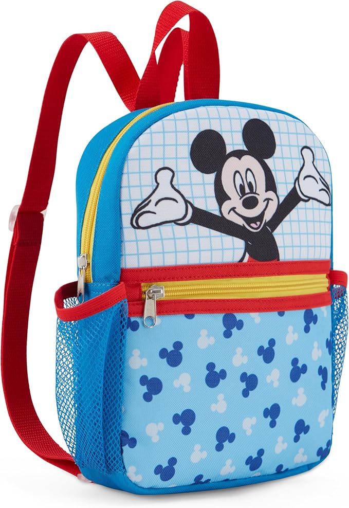 Disney Harness Backpack with Removable Tether – Travel Toddler Safety Backpack – Anti-Lost Kids’ Mini Backpack – Kids Baby Harness Backpack for Boys Girls