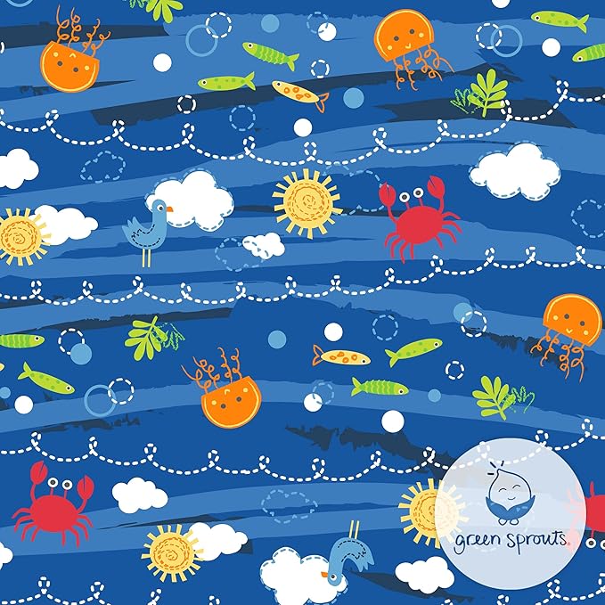 Green Sprouts Snap Reusable Absorbent Baby Swimsuit Diaper