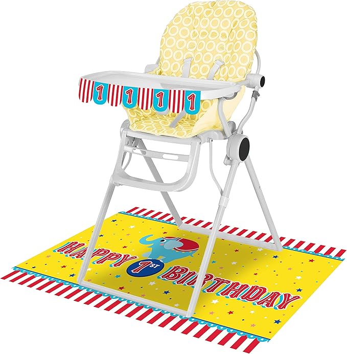 Circus Animals High Chair Kit, 1 ct