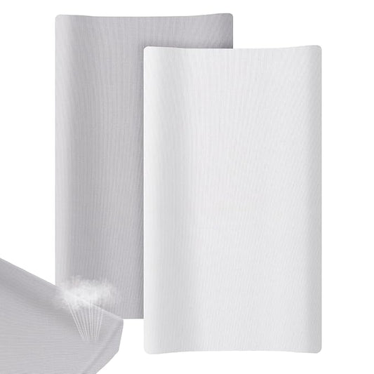 Changing Pad Cover Compatible with Graco,15 x 33 Inches,Organic Cotton,Breathable & Easy to Clean Changing Pad Sheets Compatible with Graco for Girls and Boys,2PACKS