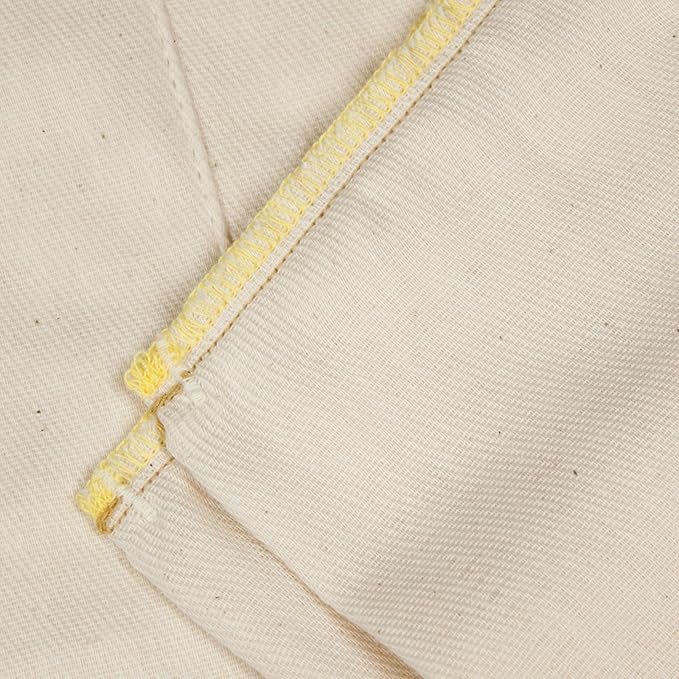 OsoCozy Unbleached Prefold Cloth Diapers 100% Cotton, Durable, Soft, Absorbent, Sustainable & Economical - dims, Fits size range. - (Size)