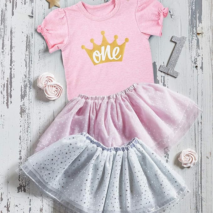 Stephan Baby baby-girls Av2023-stephan Baby St Birthday Snapshirtstyle Diaper Cover Available in Designs One-4ebcee0a