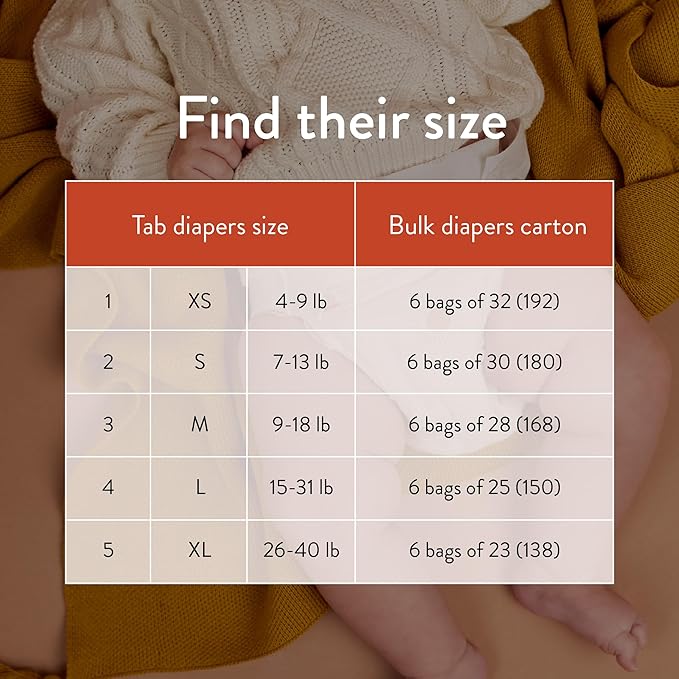 Joonya Baby Diapers, Size 5 XL (26-40 lb) - 6 Bags of 23 (138) - Non Toxic, Eco-Friendly, High Absorbency, Overnight Use, Ultra Slim & Soft - Made in Denmark