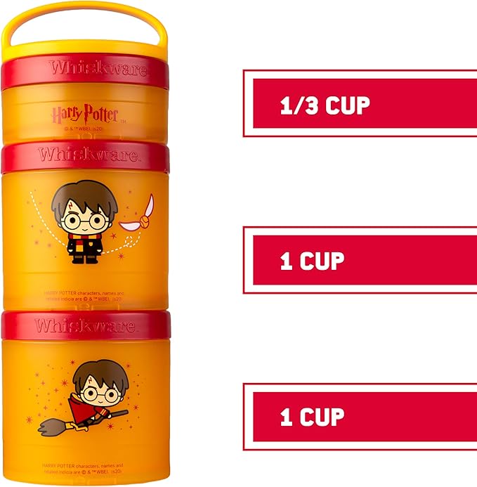 Whiskware Harry Potter Stackable Snack Pack, Harry Potter