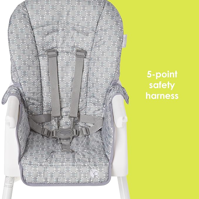 Baby Trend Adapt 4-in-1 High Chair to Toddler Chair, Retro Grey